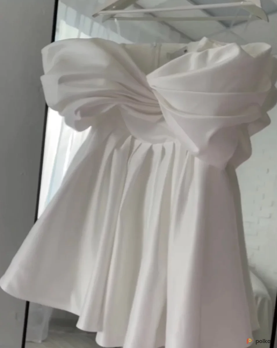 Возьмите Платье Лора белое мини напрокат (Фото 1) В Туле