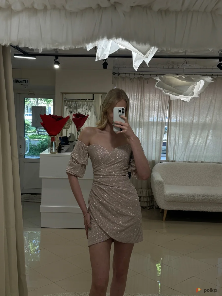 Возьмите Платье вечернее Эсперанса лиловое блеск напрокат (Фото 1) В Туле