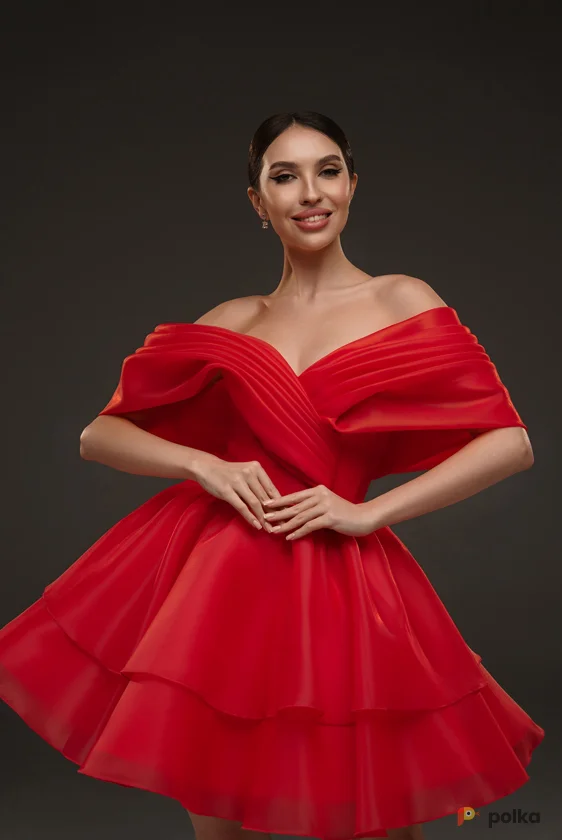 Возьмите Платье вечернее Ванесса красное напрокат (Фото 1) В Туле