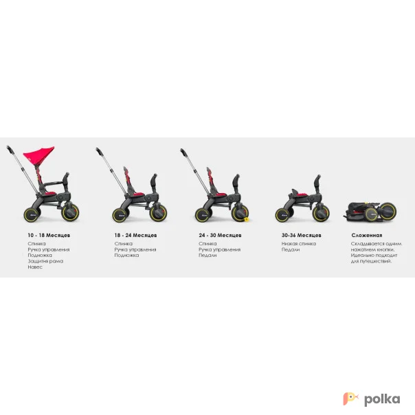 Возьмите ВЕЛОСИПЕД DOONA СКЛАДНОЙ LIKI TRIKE напрокат (Фото 1) В Ростове-на-Дону