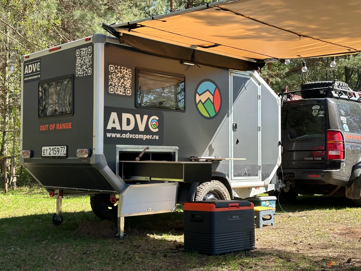 Возьмите Кемпер прицеп-капля/трейлер/дом на колесах  напрокат (Фото 1) в Москве