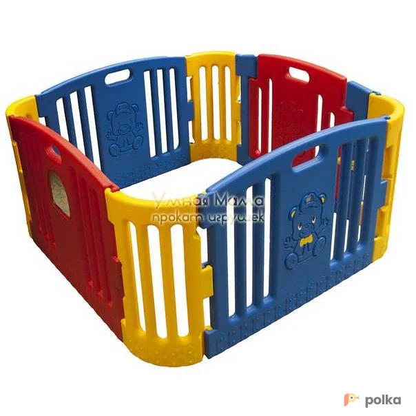 Возьмите ДЕТСКИЙ МАНЕЖ "МИШКА", EDU-PLAY напрокат (Фото 1) В Ростове-на-Дону