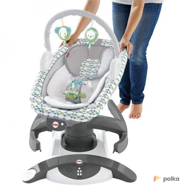 Возьмите ЭЛЕКТРОННЫЕ КАЧЕЛИ 4 В 1 ROCK 'N GLIDE" FISHER-PRICE напрокат (Фото 1) В Ростове-на-Дону