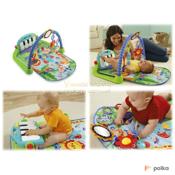 Возьмите РАЗВИВАЮЩИЙ КОВРИК "ПИАНИНО", FISHER PRICE напрокат (Фото 1) В Ростове-на-Дону