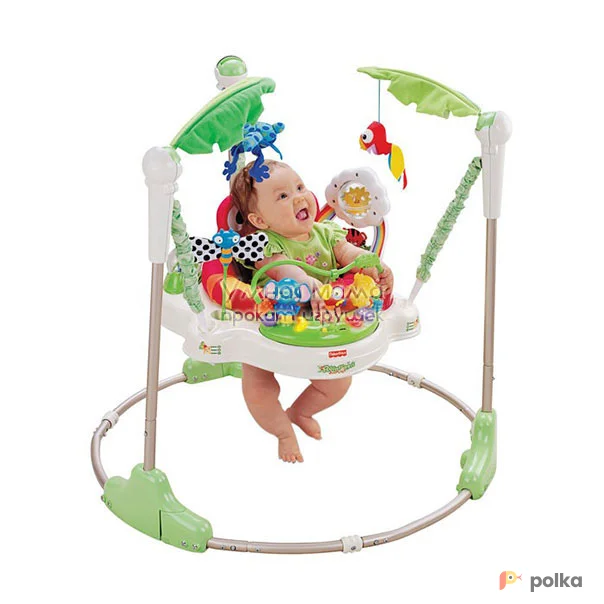 Возьмите ПРЫГУНКИ-ИГРОВОЙ ЦЕНТР "ТРОПИЧЕСКИЙ ЛЕС", FISHER PRICE напрокат (Фото 1) В Ростове-на-Дону