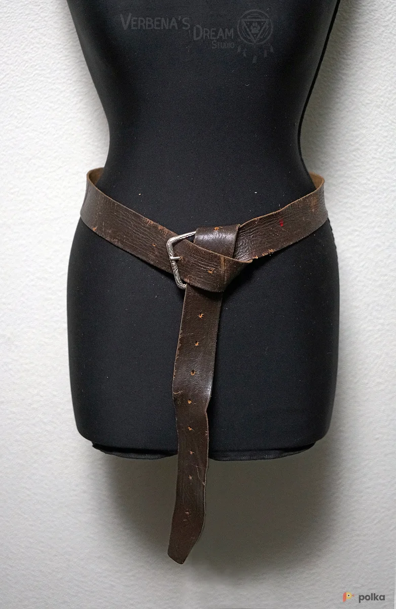 Возьмите Состаренный коричневый пояс напрокат (Фото 1) в Москве