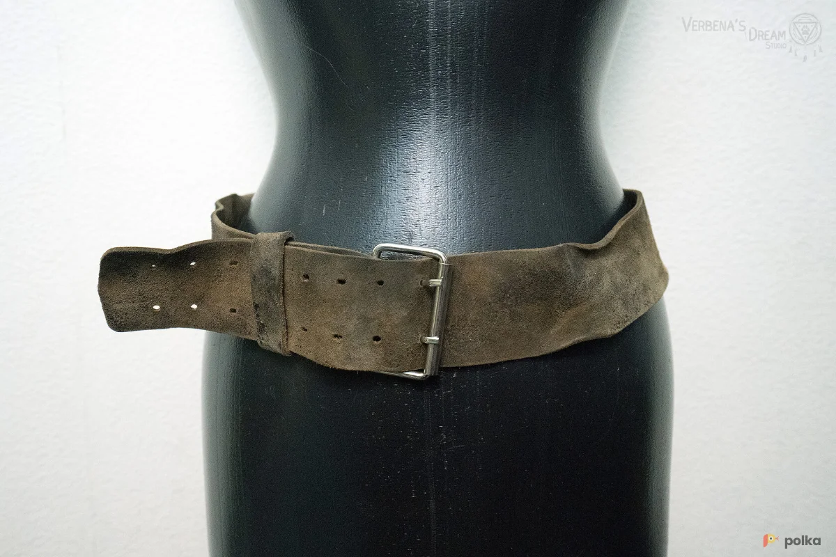 Возьмите Состаренный серый пояс напрокат (Фото 1) в Москве