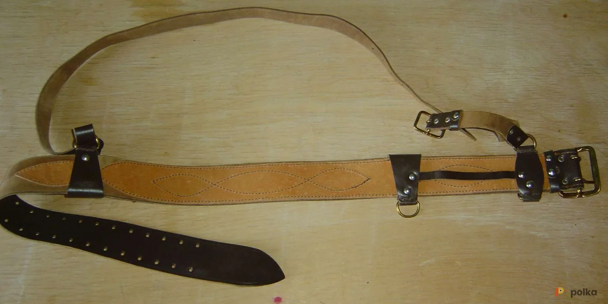 Возьмите Солдатский кожаный пояс с разгрузкой напрокат (Фото 1) в Москве