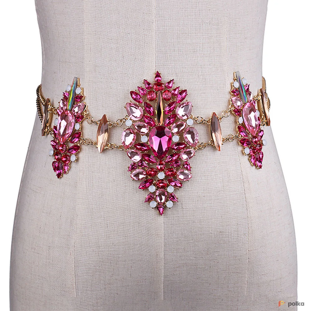 Возьмите Пояс с розовыми камнями напрокат (Фото 1) в Москве