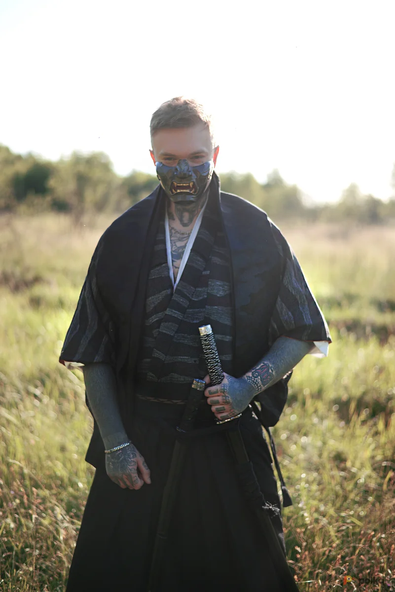 Возьмите Кимоно Костюм Мужской Японский  Katara напрокат (Фото 1) в Москве