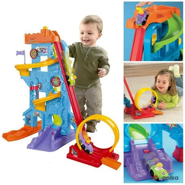 Возьмите ИГРОВАЯ СТОЙКА - ТРЕК "МЕРТВАЯ ПЕТЛЯ", FISHER-PRICE напрокат (Фото 1) В Ростове-на-Дону