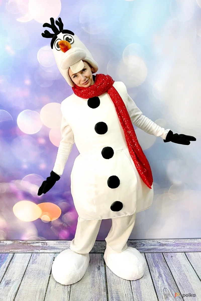 Возьмите Костюм Снеговик Олаф Холодное сердце напрокат (Фото 1) в Москве