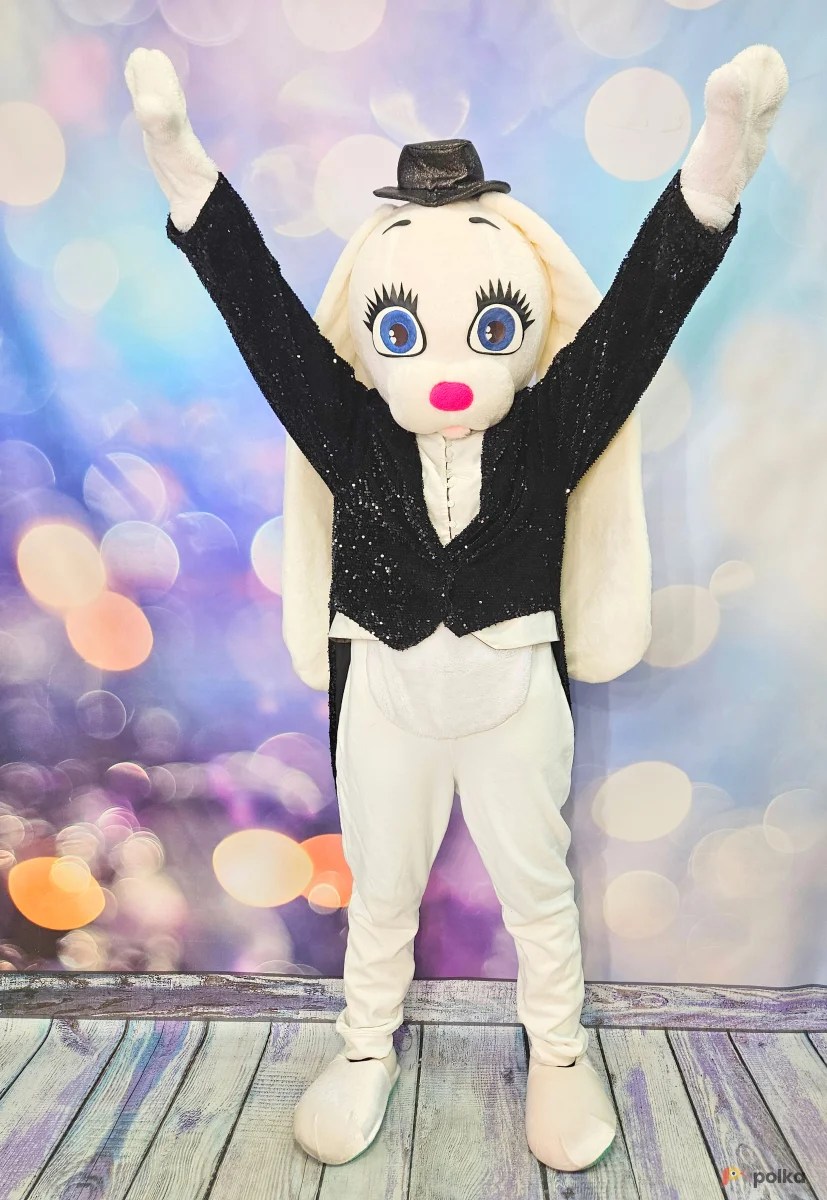 Возьмите Костюм зайка ростовая кукла напрокат (Фото 1) в Москве