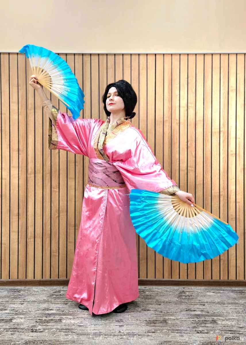 Возьмите Костюм японка кимано розовое напрокат (Фото 1) в Москве