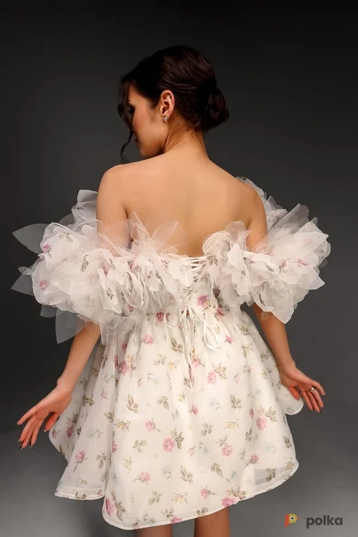 Возьмите Платье вечернее Зефир цветочное напрокат (Фото 1) В Туле