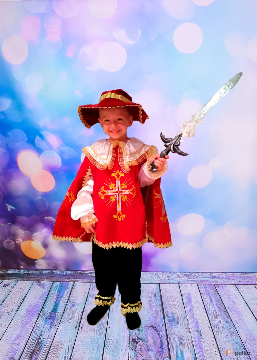 Возьмите Костюм детский мушкетер напрокат (Фото 1) в Москве