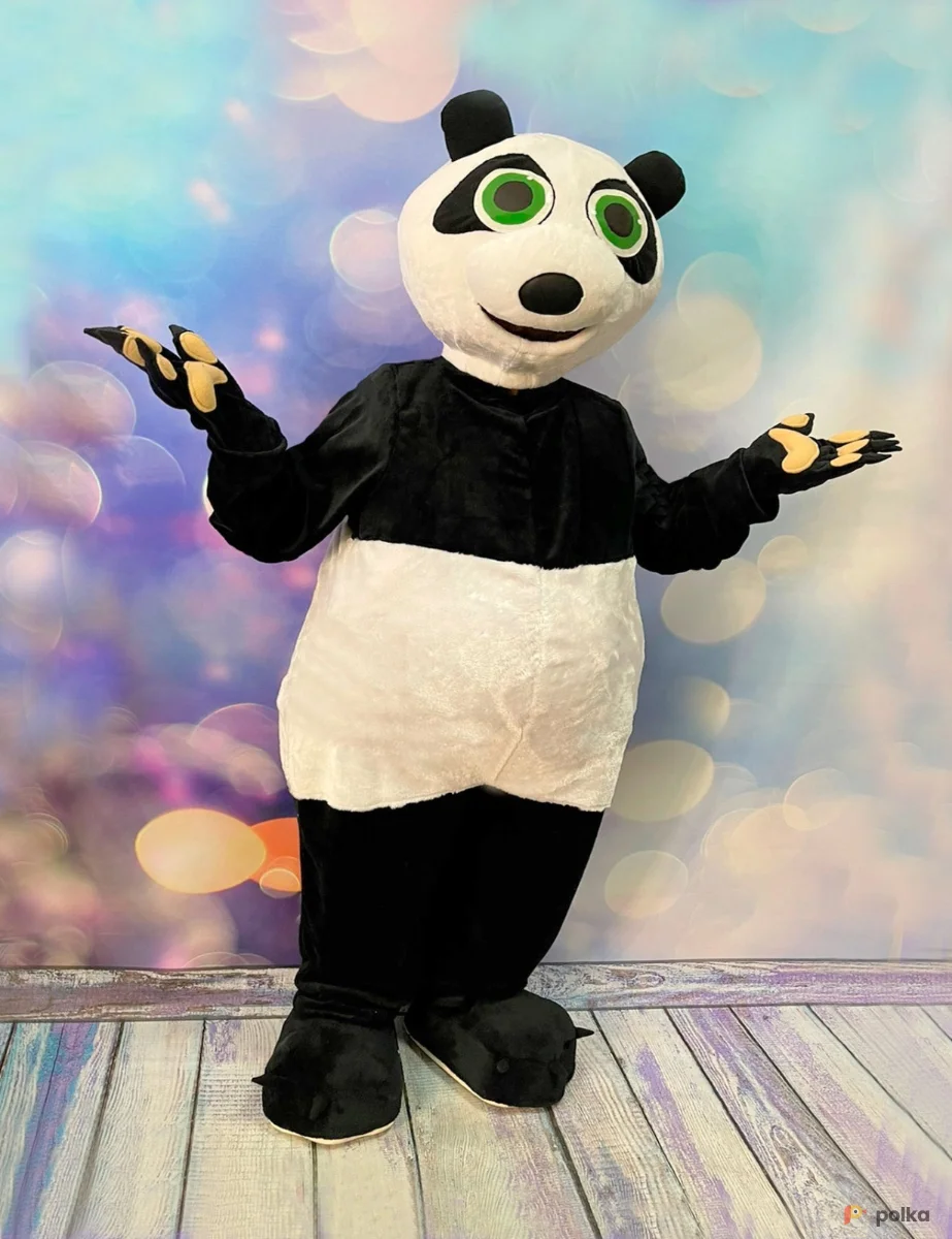 Возьмите Костюм панды ростовая кукла напрокат (Фото 1) в Москве