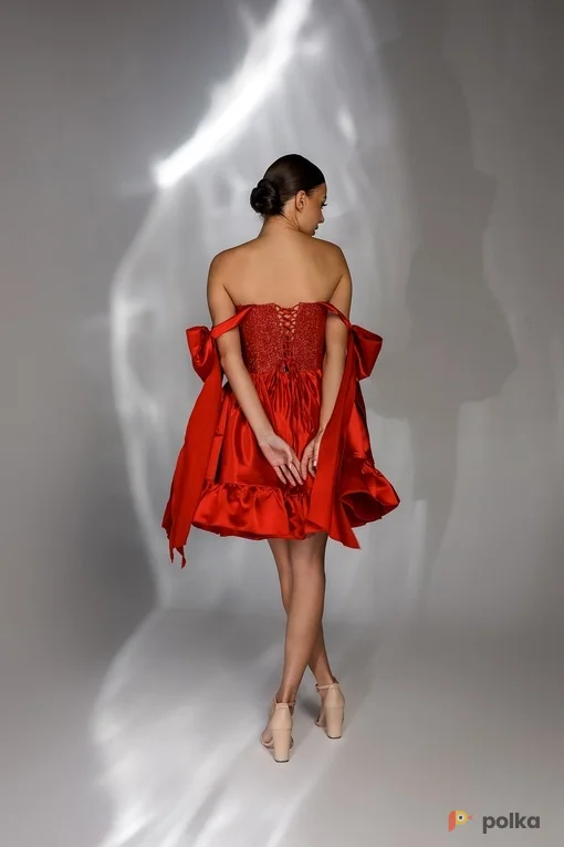 Возьмите Платье вечернее Джулиана красное напрокат (Фото 1) В Туле