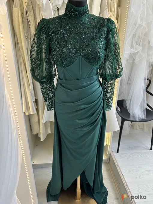 Возьмите Платье вечернее Руавелла изумруд напрокат (Фото 1) В Туле