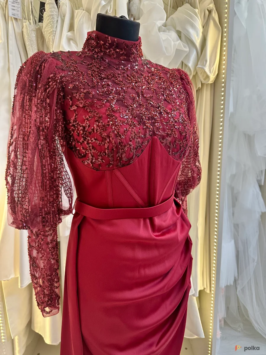 Возьмите Платье вечернее Руавелла красное напрокат (Фото 1) В Туле