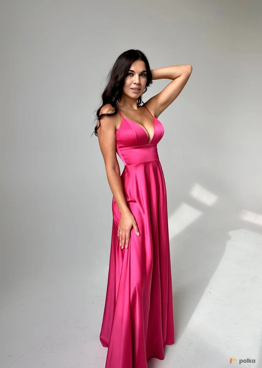 Возьмите Платье вечернее Каролина фуксия напрокат (Фото 1) В Туле