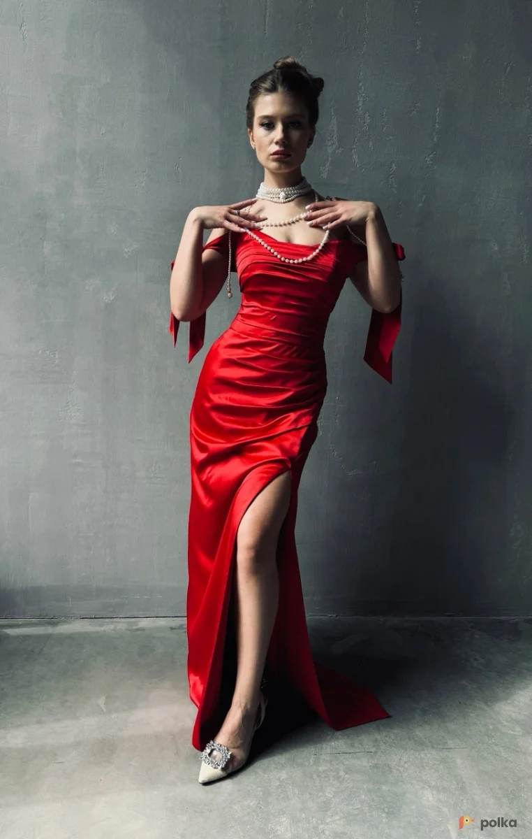 Возьмите Платье вечернее Рио красное напрокат (Фото 1) В Туле