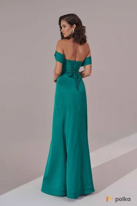 Возьмите Платье вечернее Эдита изумруд напрокат (Фото 1) В Туле