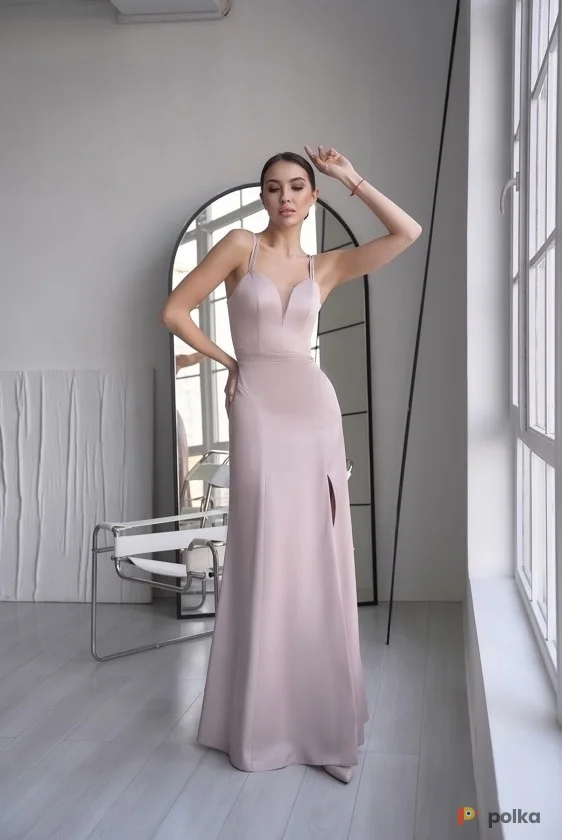 Возьмите Платье вечернее Марра Пудра напрокат (Фото 1) В Туле