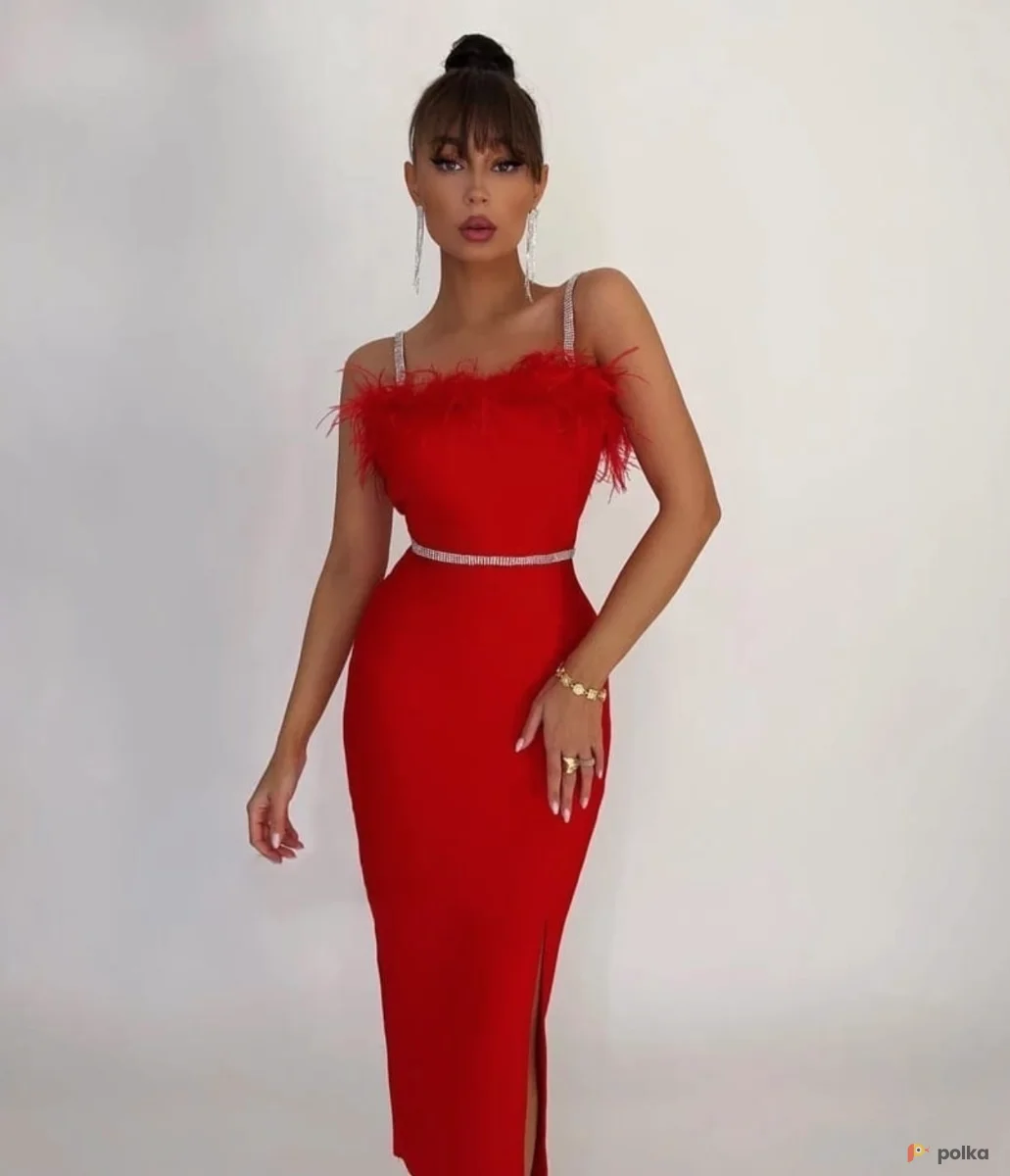 Возьмите Платье вечернее Галатея Red напрокат (Фото 1) В Туле
