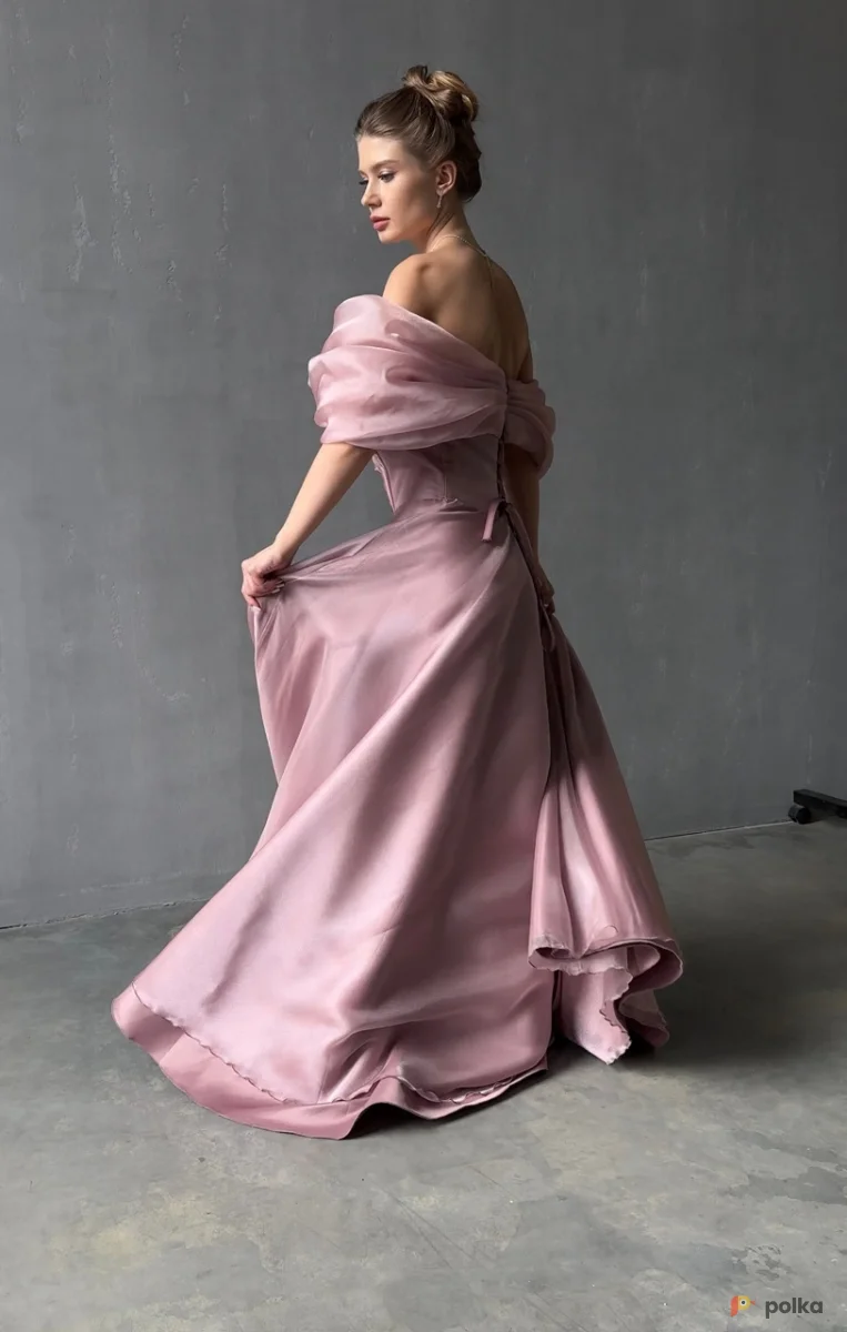 Возьмите Платье вечернее Нукет пудра напрокат (Фото 1) В Туле