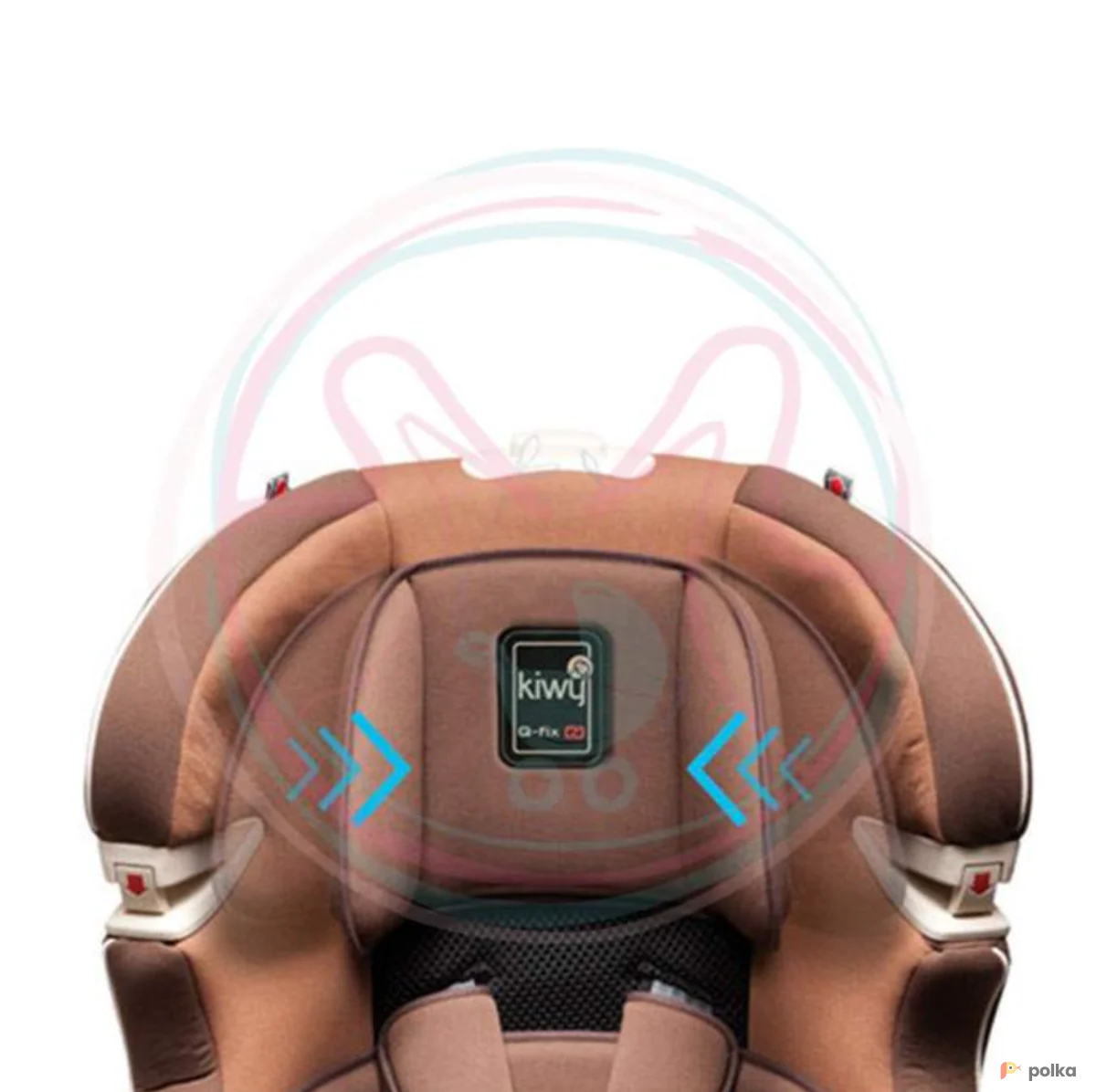 Возьмите Автокресло KIWY SLF123 Q-FIX Plus  напрокат (Фото 1) в Санкт-Петербурге