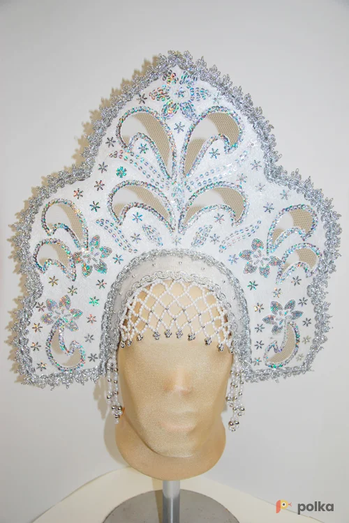 Возьмите ГОЛОВНЫЕ УБОРЫ К КОСТЮМАМ СНЕГУРОЧЕК №8 напрокат (Фото 1) в Москве