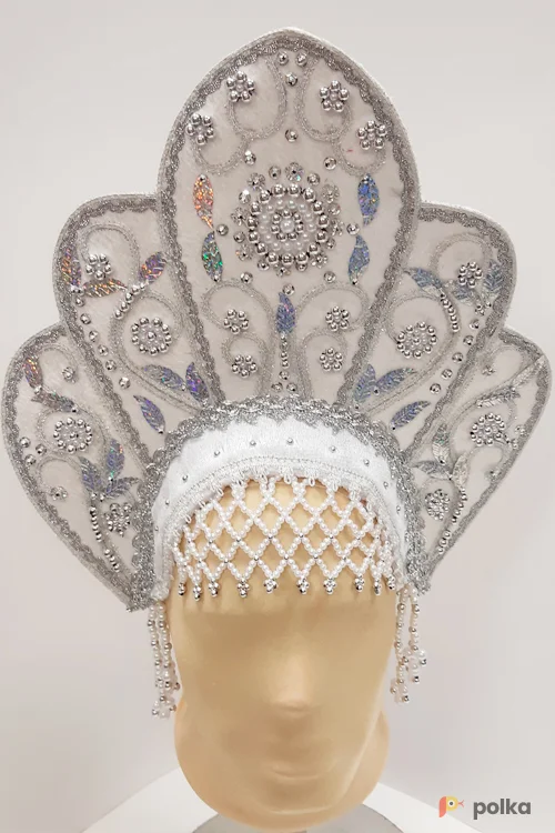 Возьмите ГОЛОВНЫЕ УБОРЫ К КОСТЮМАМ СНЕГУРОЧЕК №11 напрокат (Фото 1) в Москве