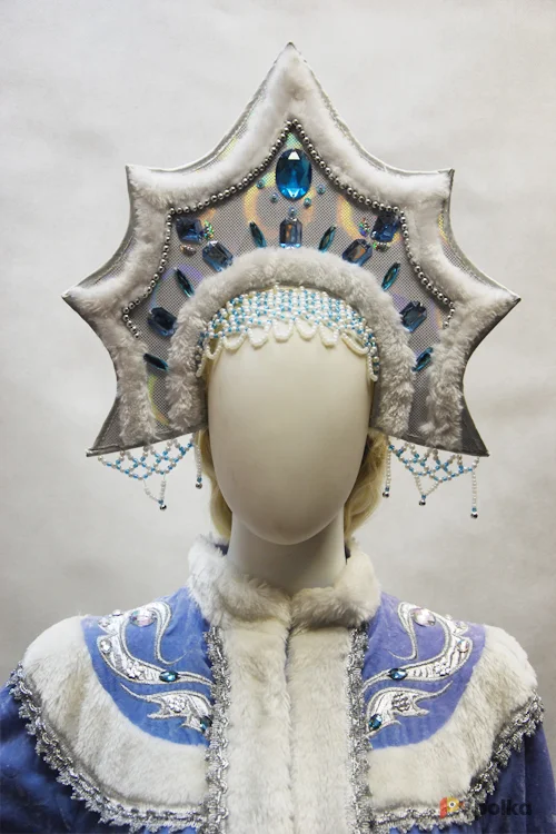 Возьмите ГОЛОВНЫЕ УБОРЫ К КОСТЮМАМ СНЕГУРОЧЕК №17 напрокат (Фото 1) в Москве