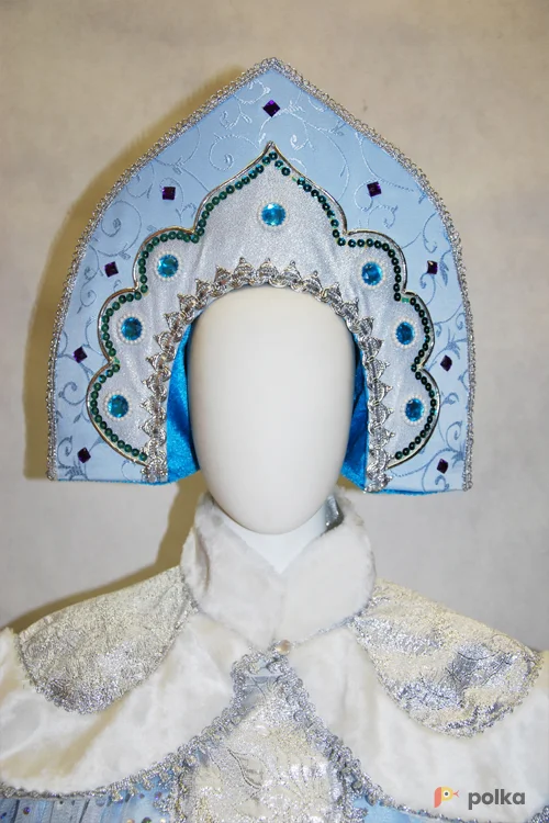 Возьмите ГОЛОВНЫЕ УБОРЫ К КОСТЮМАМ СНЕГУРОЧЕК №18 напрокат (Фото 1) в Москве