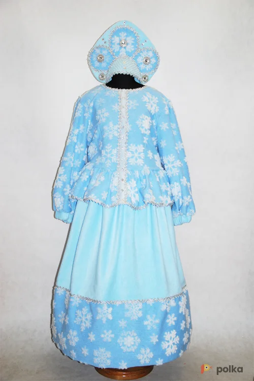 Возьмите КОСТЮМ СНЕГУРОЧКИ ДЛЯ УЛИЦЫ №2 (флис, мех) напрокат (Фото 1) в Москве