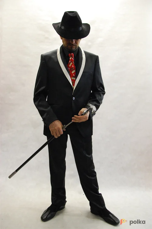 Возьмите КОСТЮМ ГАНГСТЕРА №2 (черный) напрокат (Фото 1) в Москве