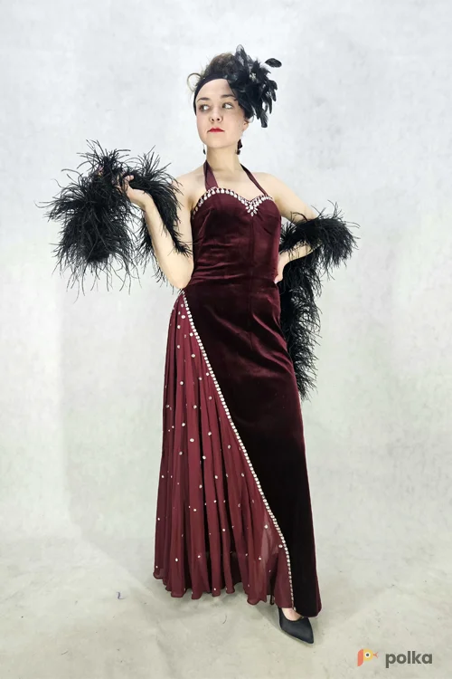 Возьмите ПЛАТЬЕ РЕТРО 20-30 годы (стиль Голливуд) №3 напрокат (Фото 1) в Москве