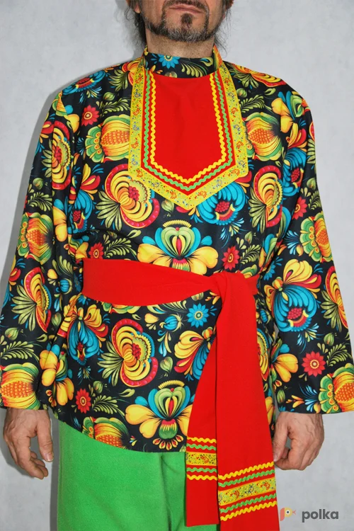 Возьмите РУБАШКА РУССКАЯ НАРОДНАЯ ДЛЯ УЛИЦЫ (габардин) напрокат (Фото 1) в Москве