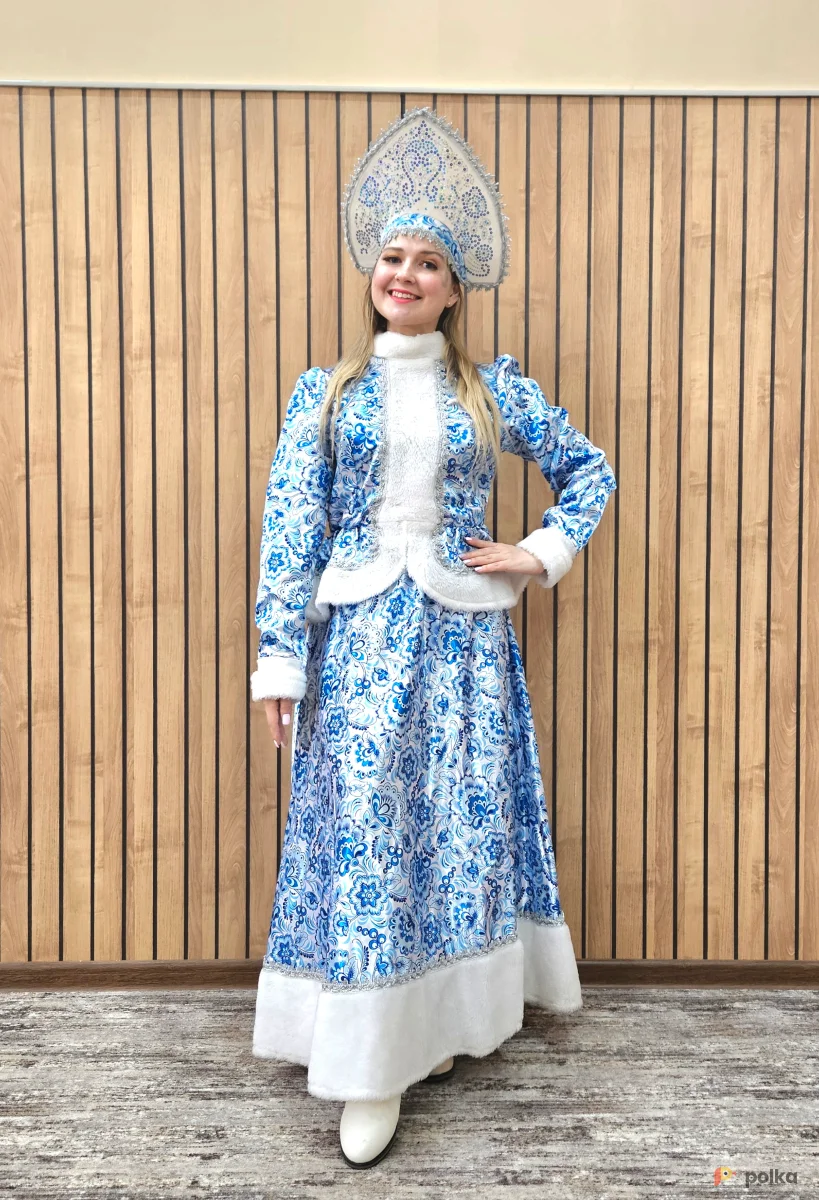 Возьмите Снегурочка голубая гжель напрокат (Фото 1) в Москве