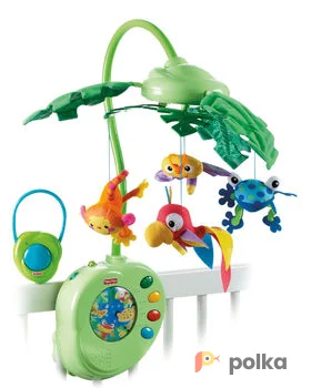 Возьмите Музыкальный мобиль Fisher-price "Тропический лес" напрокат (Фото 1) В Ярославле
