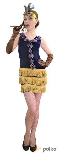 Возьмите Синий бархат Платье напрокат (Фото 1) в Москве