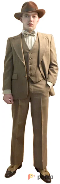 Возьмите Тройка крем Костюм напрокат (Фото 1) в Москве