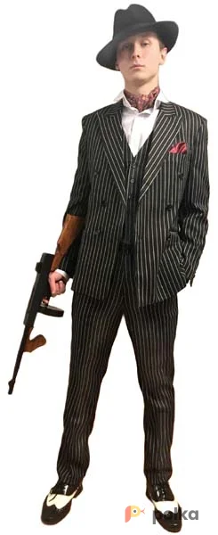 Возьмите Гангстер в черном Костюм напрокат (Фото 1) в Москве