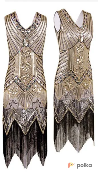 Возьмите Люкс золотое Платье напрокат (Фото 1) в Москве