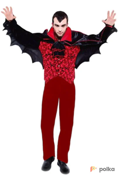 Возьмите Костюм Вампир красный напрокат (Фото 1) в Москве