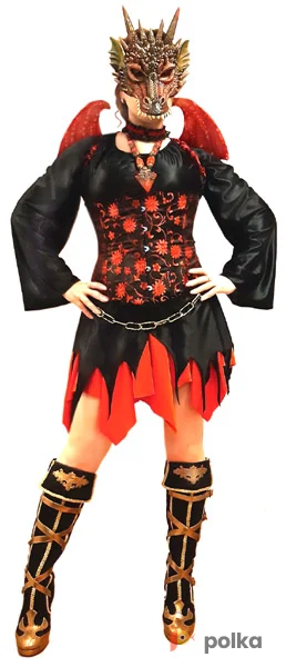 Возьмите Дракончик корсет костюм напрокат (Фото 1) в Москве