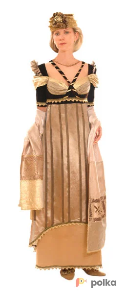 Возьмите Платье Золотое с коричневым напрокат (Фото 1) в Москве