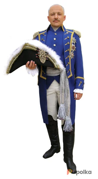 Возьмите Мундир синий Костюм напрокат (Фото 1) в Москве