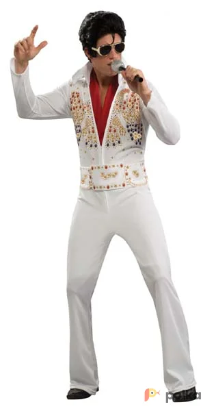 Возьмите Элвис в белом Костюм напрокат (Фото 1) в Москве